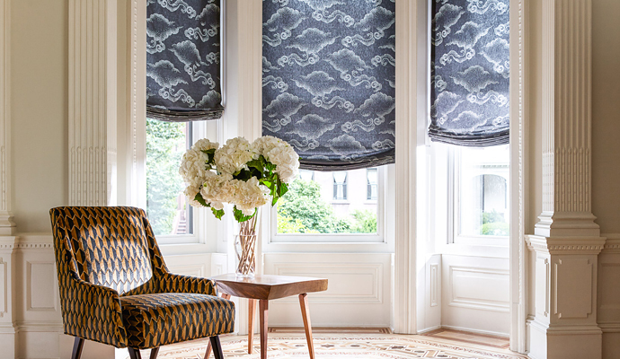 Roman shades